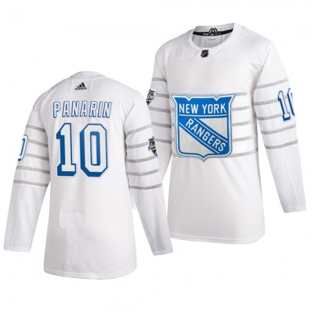 New York Rangers ARTEMI PANARIN 10 Wit Adidas 2020 NHL All-Star Authentic Shirt - Mannen